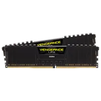 Kit Barrettes mémoire 32Go (2x16Go) DIMM DDR4 Corsair Vengeance LPX  2666Mhz (Noir) - 2