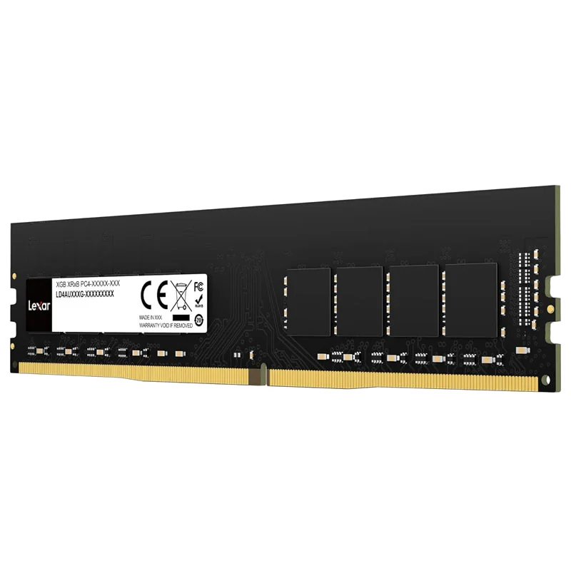 Barrette mémoire 16Go DIMM DDR4 Lexar  3200Mhz (Noir)