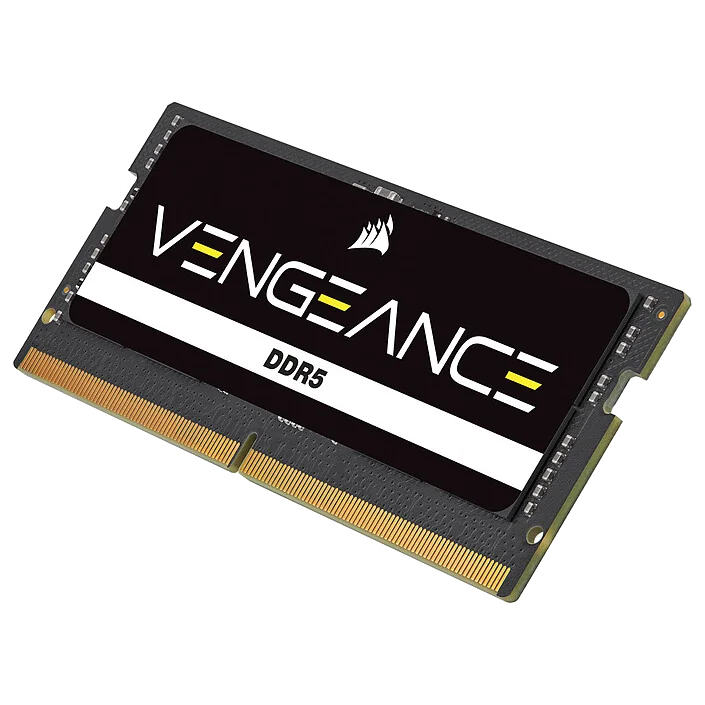 Barrette mémoire SODIMM DDR5 16Go Corsair Vengeance  4800MHz (Noir)