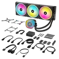 Kit Watercooling AIO Corsair iCue Link H170i LCD RGB - 420mm (Noir) - 3