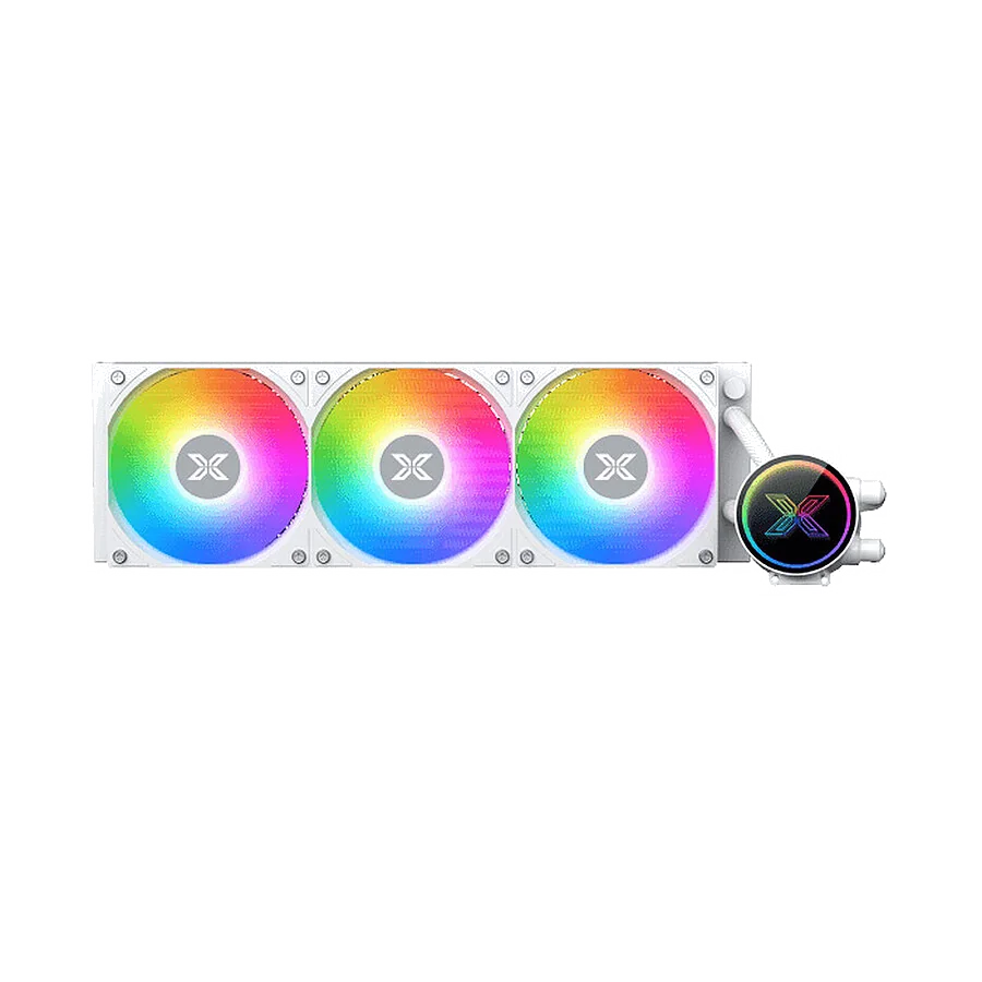 Kit Watercooling AIO Xigmatek Fenix II RGB - 360mm (Blanc)