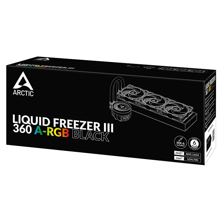 Kit Watercooling AIO Arctic Liquid Freeser III Pro RGB - 360mm SI