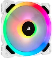 Ventilateur de boitier Corsair Dual Light Loop LL120 RGB - 12cm (Blanc)