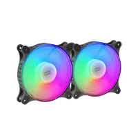 Mars Gaming MFDUO système de refroidissement d’ordinateur Boitier PC Ventilateur 12 cm Noir