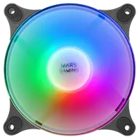 Mars Gaming MFDUO système de refroidissement d’ordinateur Boitier PC Ventilateur 12 cm Noir - 2