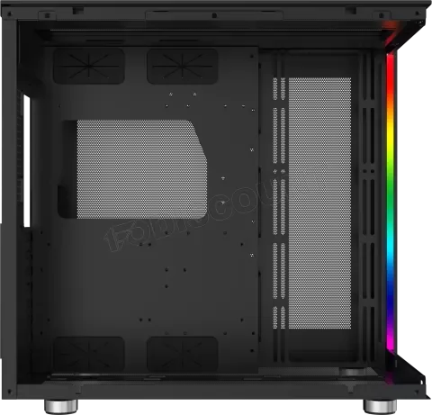 Boitier Grand-Tour E-ATX Xigmatek Heaven Air RGB avec panneaux vitrés (Noir)