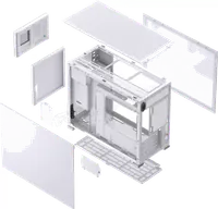 Boitier Mini Tour Micro-ATX Jonsbo Z20 Mesh (Blanc) - 2