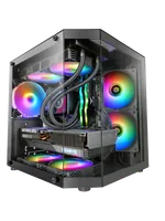 Mars Gaming MC-3TLITE Mini Tower Noir