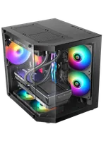 Mars Gaming MC-3TLITE Mini Tower Noir - 3