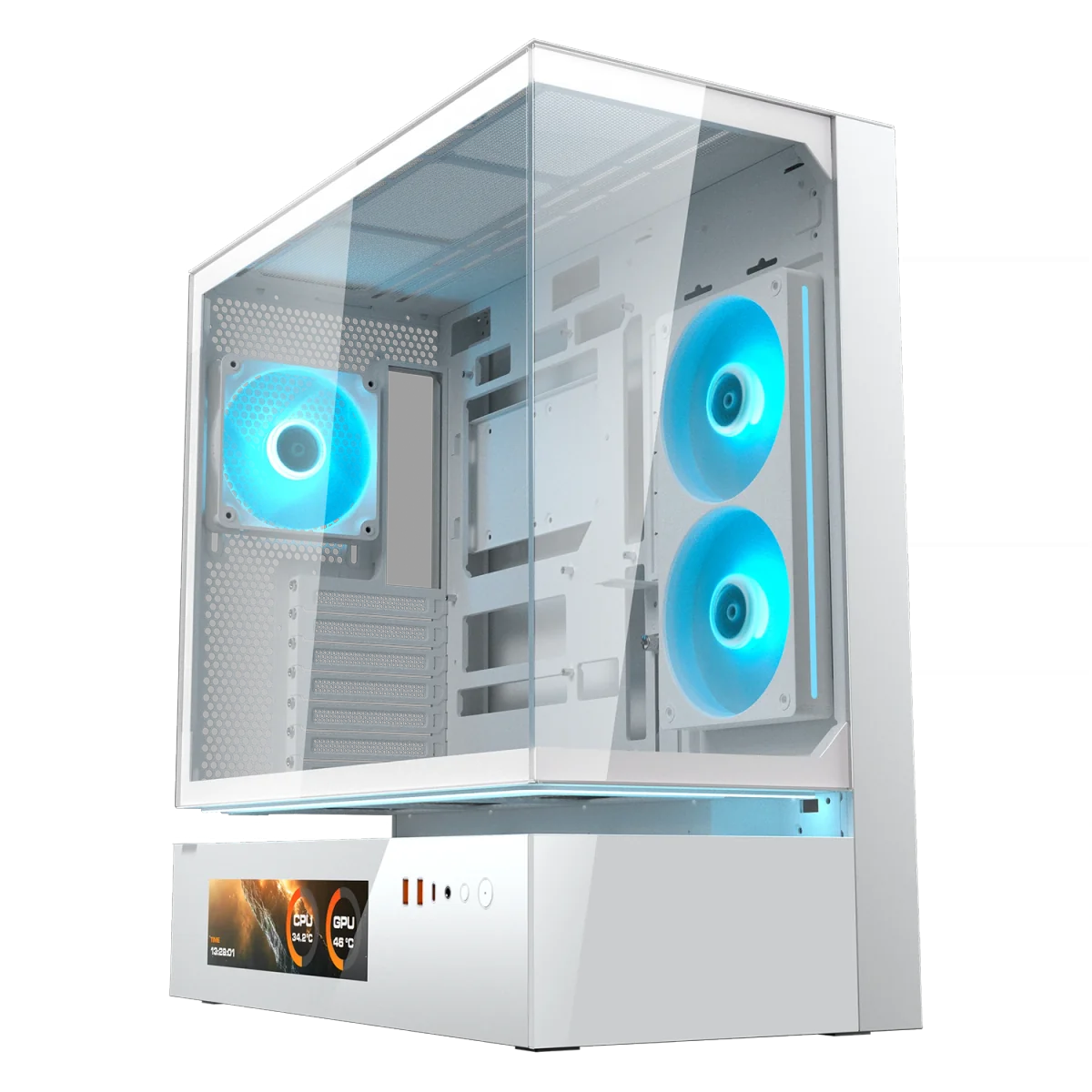 COUGAR CGR-2DA4W-V Midi Tower Blanc