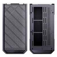 Boitier Moyen Tour ATX Jonsbo D400 avec panneaux vitrés (Noir) - 2