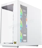 Boitier Moyen Tour E-ATX Xigmatek Cubi II RGB avec panneaux vitrés (Blanc) - 2