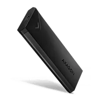 Axagon EEM2-UB2 Boîtier de disques de stockage Enceinte ssd Noir M.2