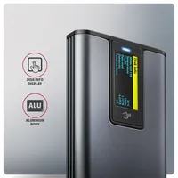 Axagon EEM2-SD2 Boîtier de disques de stockage Enceinte ssd Gris M.2 - 3