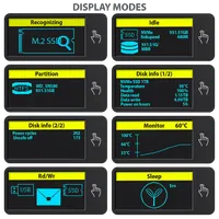 Axagon EEM2-SD2 Boîtier de disques de stockage Enceinte ssd Gris M.2 - 4