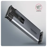 Axagon EEM2-SD2 Boîtier de disques de stockage Enceinte ssd Gris M.2 - 6