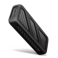 Axagon EEM2-20G NVMe-SSD-Gehäuse USB-C 3.2 20 Gbps 2230 - 2280 - schwarz Enceinte ssd Noir M.2
