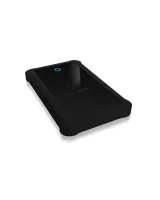 ICY BOX IB-233U3-B Boîtier disque dur/SSD Noir 2.5" - 8