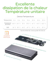 ICY BOX IB-1817M-C31 Enceinte ssd Gris M.2 - 8