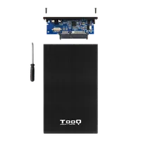 TooQ TQE-2527B Boîtier de disques de stockage Boîtier HDD Noir 2.5" - 5