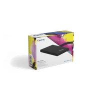 TooQ TQE-2527B Boîtier de disques de stockage Boîtier HDD Noir 2.5" - 7