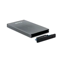 TooQ TQE-2527G Boîtier de disques de stockage Boîtier HDD Noir, Gris 2.5" - 3
