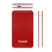 TooQ TQE-2528R Boîtier de disques de stockage Enceinte ssd Rouge 2.5" - 3