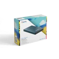 TooQ TQE-2527PB Boîtier de disques de stockage Boîtier HDD Noir, Marine 2.5" - 7