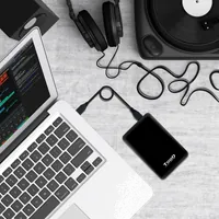 TooQ TQE-2538B Boîtier de disques de stockage Boîtier HDD Noir, Gris 2.5" - 8