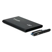 TooQ TQE-2529B Boîtier de disques de stockage Boîtier disque dur/SSD Noir 2.5" - 2