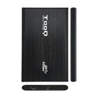 TooQ TQE-2529B Boîtier de disques de stockage Boîtier disque dur/SSD Noir 2.5" - 3