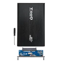 TooQ TQE-2529B Boîtier de disques de stockage Boîtier disque dur/SSD Noir 2.5" - 4