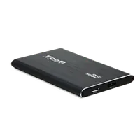 TooQ TQE-2529B Boîtier de disques de stockage Boîtier disque dur/SSD Noir 2.5" - 6