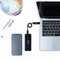 TooQ TQE-2280B Boîtier de disques de stockage Enceinte ssd Noir M.2 - 7