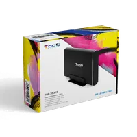 TooQ TQE-3531B Boîtier de disques de stockage Boîtier HDD Noir 3.5" - 7