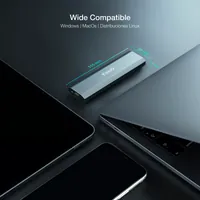 TooQ Shura Enceinte ssd Gris M.2 - 6