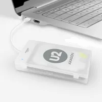 Axagon ADSA-1S Boîtier de disques de stockage Boîtier disque dur/SSD Blanc 2.5" - 5