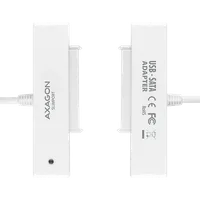 Axagon ADSA-1S Boîtier de disques de stockage Boîtier disque dur/SSD Blanc 2.5" - 9