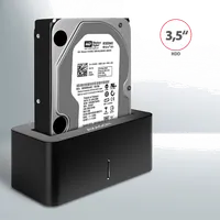 Axagon ADSA-SN Station d'accueil de disques de stockage USB 3.2 Gen 1 (3.1 Gen 1) Type-A Noir - 5