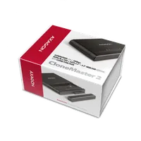 Axagon ADSA-CC USB-C 10Gbps - NVMe M.2 SSD & SATA 2.5/3.5 SSD/HDD CLONE MASTER 2 - Digital/Daten - NVMe USB 3.2 Gen 2 (3.1 Gen 2) Type-C Noir - 10
