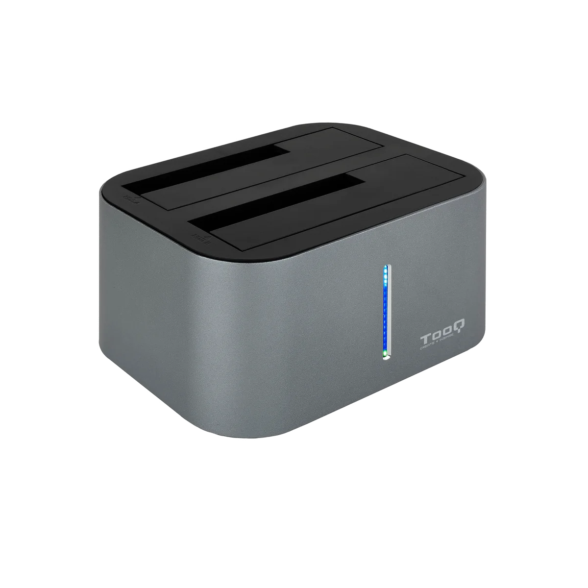 TooQ TQDS-805G Station d'accueil de disques de stockage USB 3.2 Gen 1 (3.1 Gen 1) Type-B Aluminium