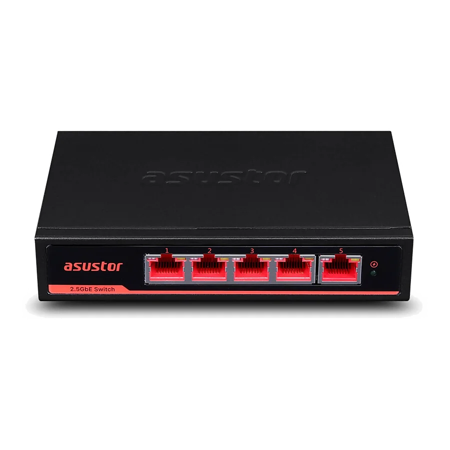 Switch réseau ethernet 2,5Gbit/s Asustor Switch'nstor ASW205T - 5 ports