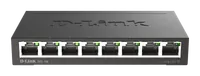 D-Link DGS-108 Non-géré L2 Gigabit Ethernet (10/100/1000) Noir - 1