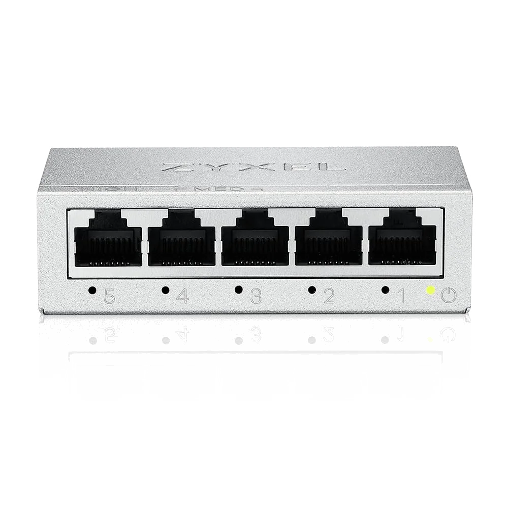 Switch réseau Ethernet Gigabit Gembird - 5 ports (Blanc)