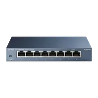 TP-Link TL-SG108 Non-géré Gigabit Ethernet (10/100/1000) Noir - 1