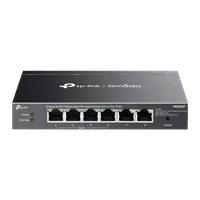 TP-Link Omada ES206GP commutateur réseau Géré Gigabit Ethernet (10/100/1000) Connexion Ethernet, supportant l'alimentation via ce port (PoE) Noir - 1