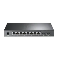TP-Link TL-SG2210P Géré L2 Gigabit Ethernet (10/100/1000) Connexion Ethernet, supportant l'alimentation via ce port (PoE) Noir - 3