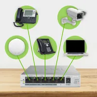 Zyxel GS1005HP Non-géré Gigabit Ethernet (10/100/1000) Connexion Ethernet, supportant l'alimentation via ce port (PoE) Argent - 4