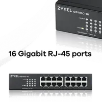 Zyxel GS1100-16 Non-géré Gigabit Ethernet (10/100/1000) - 8