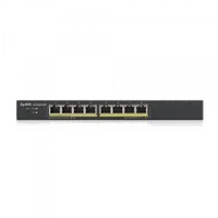 Zyxel GS1900-8HP v3 PoE Géré L2 Gigabit Ethernet (10/100/1000) Connexion Ethernet, supportant l'alimentation via ce port (PoE) Noir - 2